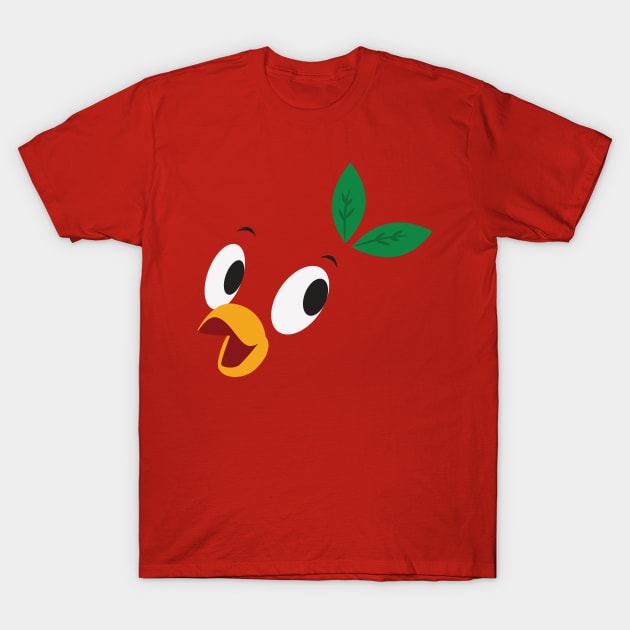 An Orange Bird T-Shirt by duckandbear